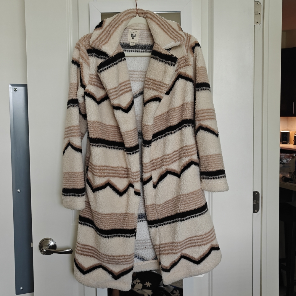 Billabong Montreal Longline Fleece Jacket XS